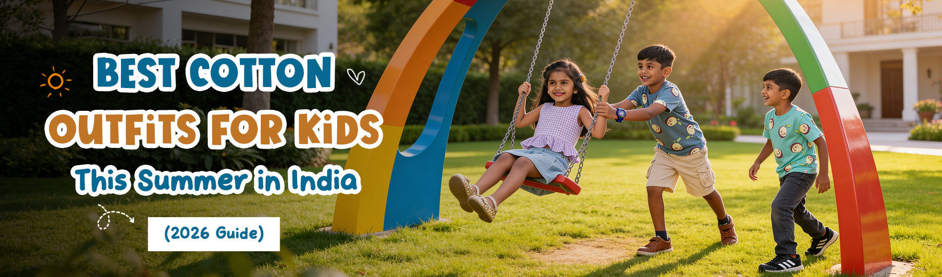 Best Cotton Outfits for Kids This Summer in India (2026 Guide)